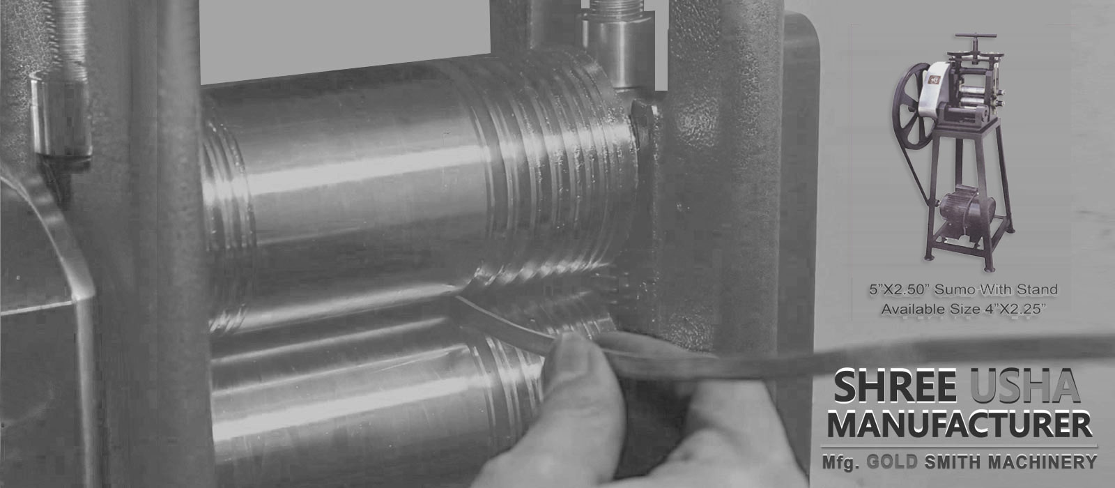Rolling Mill Bangle Pattern Press Metal Roller Manufacturers Rajkot